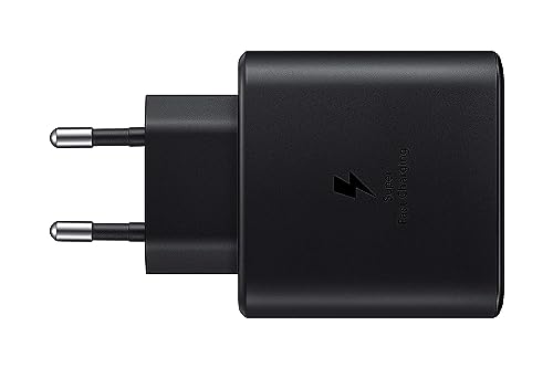 Samsung , Cargador de red ultrarrápido, USB, de 45 W, negro