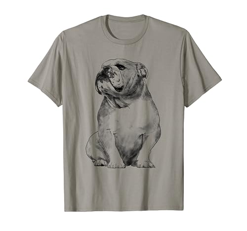 Perro Bulldog Inglés Camiseta