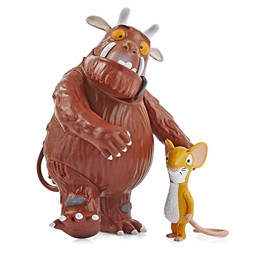WOW! STUFF The Gruffalo and Mouse Twin Pack - Articulated Collectable Action Figures, Official Toys and Gifts from The Julia Donaldson and Axel Scheffler Books and Films
