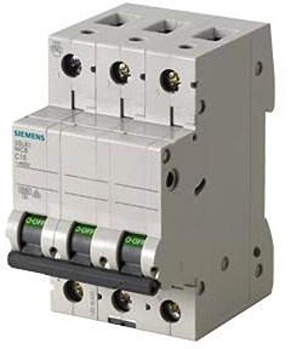 Siemens 5sl6 - Automático magnetotermico 400v 6ka 3 polos b 63a