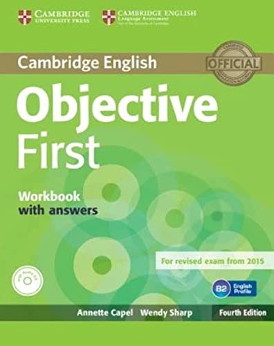 Objective First Workbook with Answers with Audio CD Fourth Edition (CAMBRIDGE)