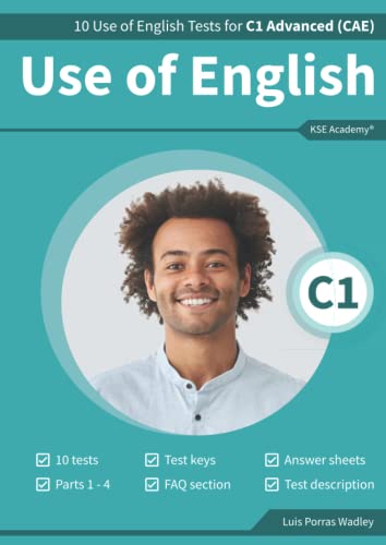 Use of English C1: 10 Use of English Tests for C1 Advanced (CAE) | Cambridge C1 Exams
