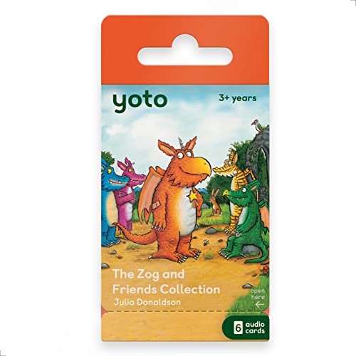 Yoto Zog & Friends Collection de Julia Donaldson – Tarjeta de audiolibro en inglés para niños para Usar con Yoto Player y Mini Reproductor de Audio Todo en 1, para niños a Partir de 3 años