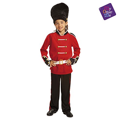 My Other Me Me-200938 Policía Disfraz de guardia inglesa para niño, 7-9 años (Viving Costumes 200938)