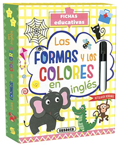 Las formas y los colores en inglés (Fichas educativas)